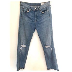 rag & bone 10-inch Stove Pipe Denim Jeans